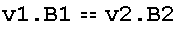 v1 . B1v2 . B2