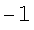 -1